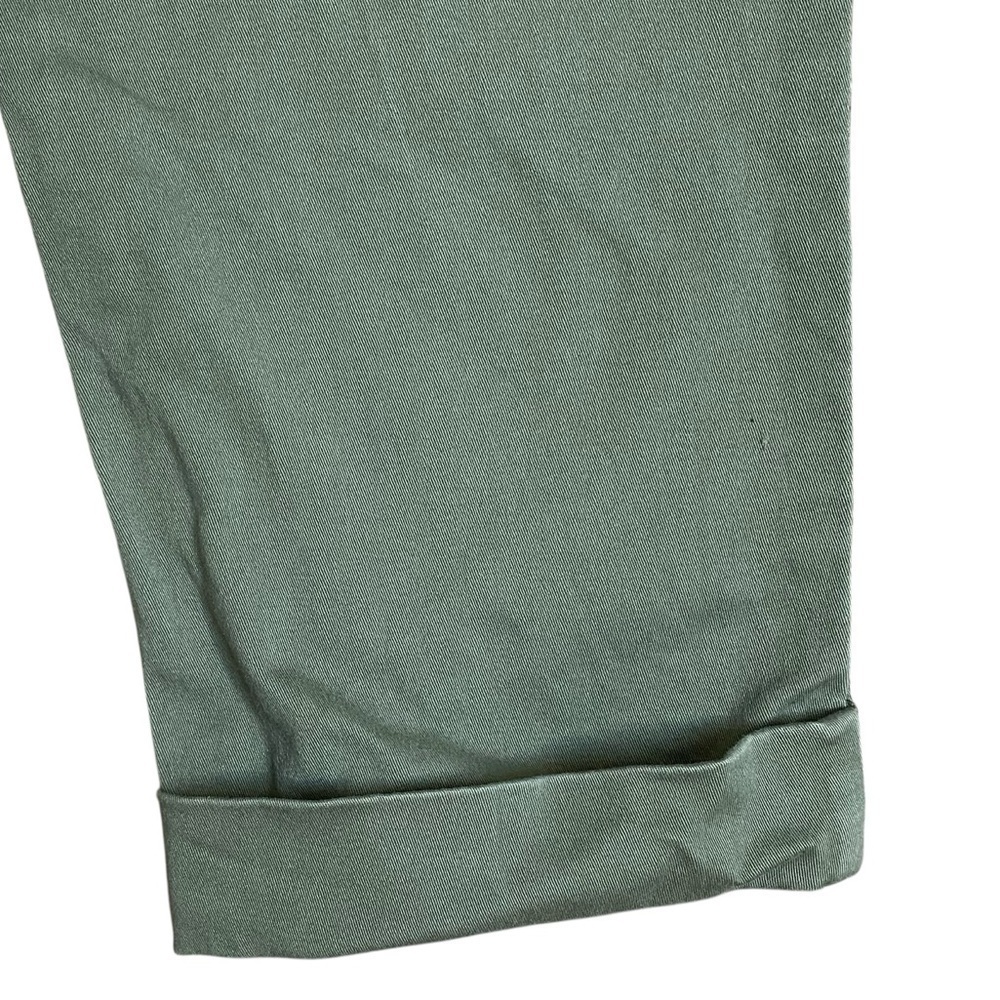 Vince Camuto Olive Green Utility Pants 27 Straight Leg Patch Pocket Cotton - Picture 10 of 12